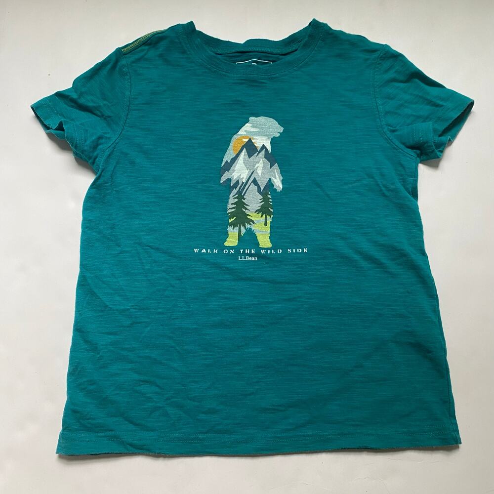 L.L.Bean Walk On The Wild Side Short Sleeve Graphic Tee